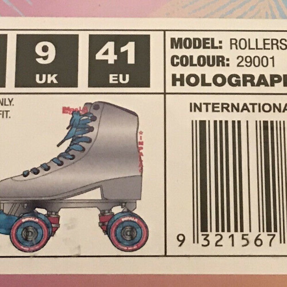 Impala Holographic Quad Roller Skates WMS SZ 10 - Picture 4 of 10